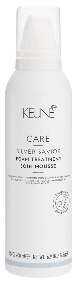 Keune (Кене) Пенка-уход Сильвер (CARE Silver Savior Foam),200  мл.