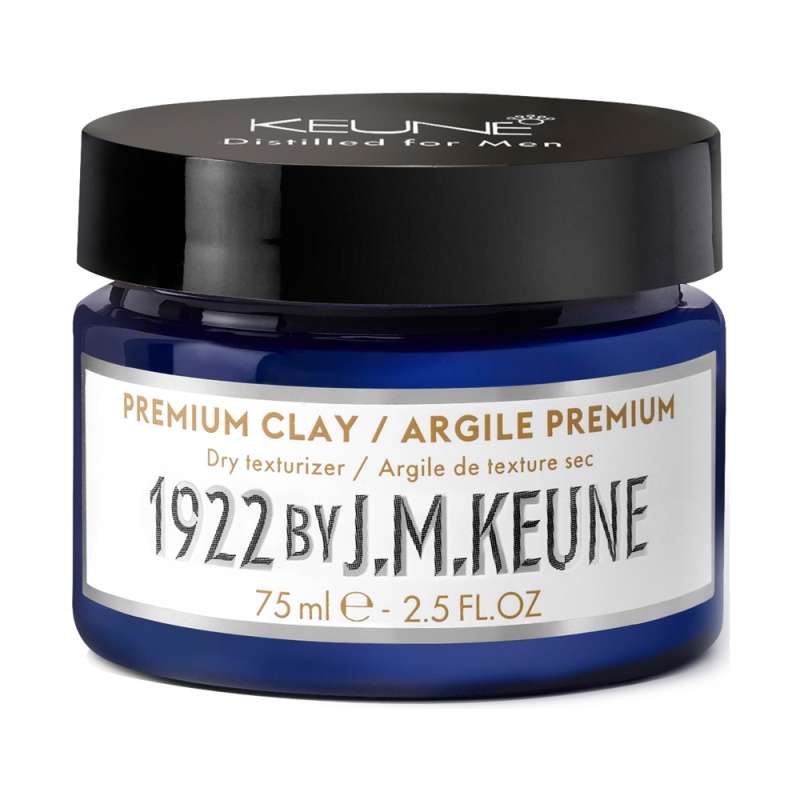 Keune (Кене) Глина для укладки волос премиум 1922 (Premium Clay), 75 мл.
