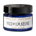 Keune (Кене) Глина для укладки волос премиум 1922 (Premium Clay), 75 мл.