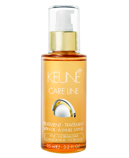 Keune (Кене) Масло  для тонких и нормальных волос "Шелковый уход" (CL Satin Oil Treatment Fine), 95 мл.